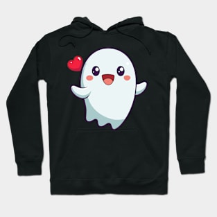 Friendly Kawaii Ghost Hoodie